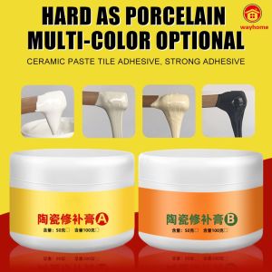Ceramic Repair Paste Super Strong Adhesion Bonding Sealing Filling Paste (100g A + 100g B)