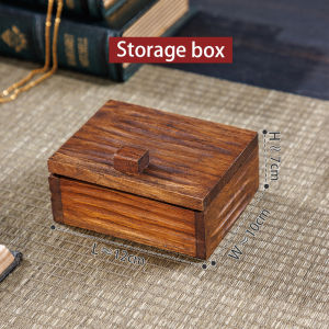 กล่องใส่นามบัตรไม้ตั้งโต๊ะ กล่องเก็บของไม้เนื้อแข็ง กล่องเครื่องประดับวินเทจสร้างสรรค์ กล่องไม้จิ้มฟัน กล่องไม้จิ้มฟันตั้งโต๊ะ