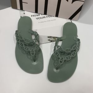 Free Shipping Trendy Square-Toe Flip-Flops For Women New Summer Casual Sandals Flat Beach Sandals