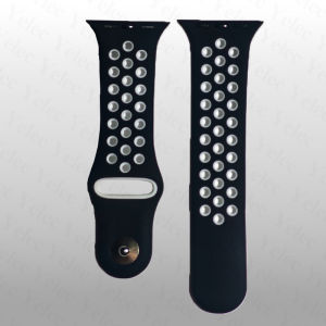 Sport Strap for Watch S11 10 9 8 7 SE 6 5 4 3 2 1 Ultra Two-Tone Silicone Band 49mm 46mm 45mm 44mm 42mm 41mm 40mm 38mm