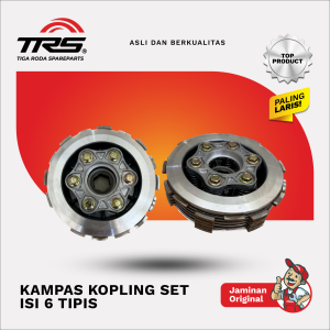 KAMPAS KOPLING SET ISI 6 TIPIS VIAR TOSSA PNP TIGER MP CB DLL [TRS]