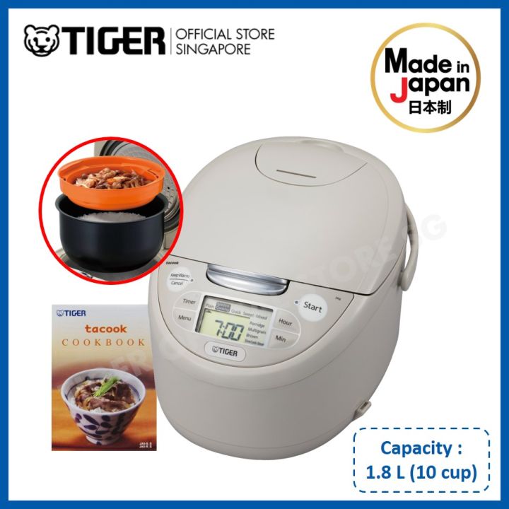 Tiger L Microcomputerized Tacook Rice Cooker Made In Japan Jax