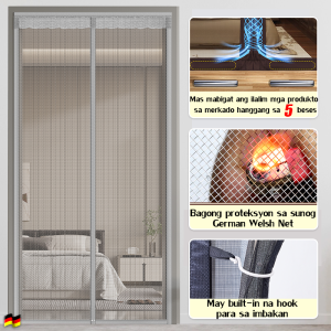 Tirai magnet anti nyamuk ARIDOO LUCKY HOME 90x210cm mosquito net for door Magnetic Mesh Screen Door Anti-Mosquito Door Anti Mosquito Insect Net