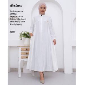 Gamis Bahan Katun Rayon Adem Gamis Polos Jumbo Lengan Panjang Terbaru