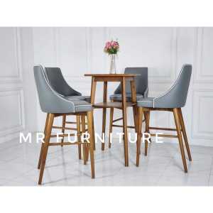 Set Kursi Meja Bar Kayu Jati