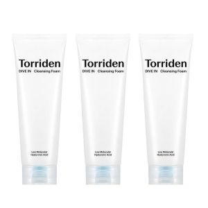 [Torriden] DIVE IN Low Molecular Hyaluronic Acid Foam Cleanser for Soothing Hydrating Bubble Face Wash for Daily Use 150ml