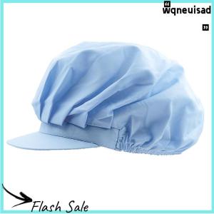 【WQ】 COD หมวกเชฟหมวกทำงานกันฝุ่นหมวกทำอาหารโรงงานอาหารหมวกสำหรับโรงอาหาร
