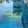 (khổ cao 1,22m x  Dày 3mm) tấm tôn nhựa lấy sáng POLY ĐẶC  TRẮNG TRONG VÀ MÀU XANHmàu. 