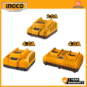 INGCO 20V CHARGER | ONE CHARGER FOR ALL P20S BATTERIES