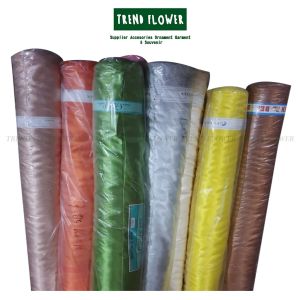 KAIN SATIN SILK SATEN JEPANG PER METER BAHAN GAMIS SOUVENIR BACKDROP KILAP BACKGROUND