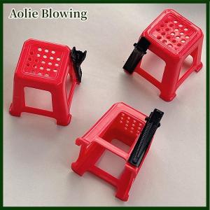 Aolie Simulate Fun Unique Red Stools Hairpin Funny Hair Clips Hair Accessories