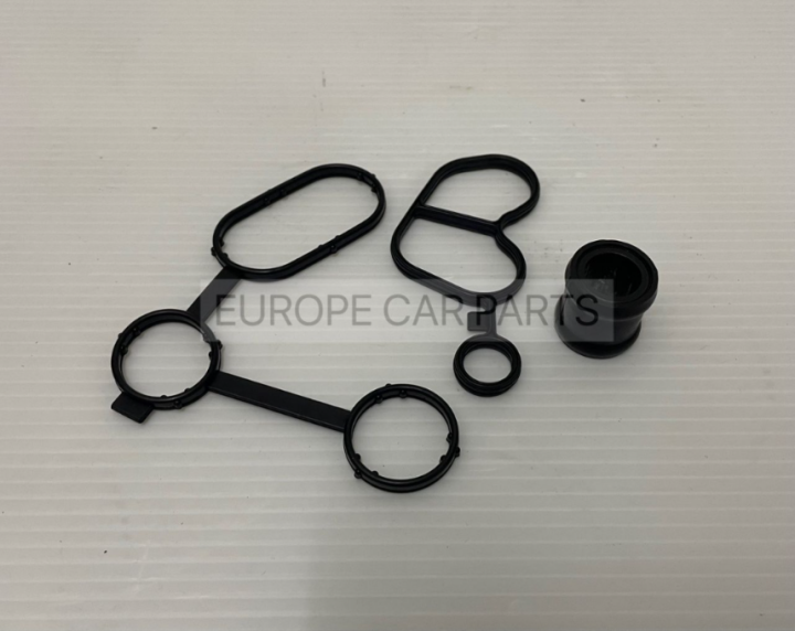 ( 100 ORIGINAL ) OIL FILTER HOUSING GASKET SET / OIL COOLER GASKET VW