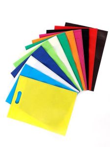 Kodian isi 20 Tas Goodie Bag Tas Kain Spunbond Oval 20x26 25x35 30x40 Kantong Souvenir Snack Ultah