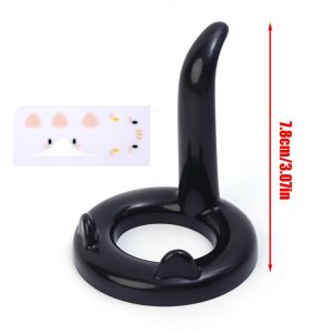 Cartoon Cute Cat Phone Holder Portable Mobile Phone Stand Phone Tablets Lazy Holder Dormitory Office Desktop Shelf Phone Rack