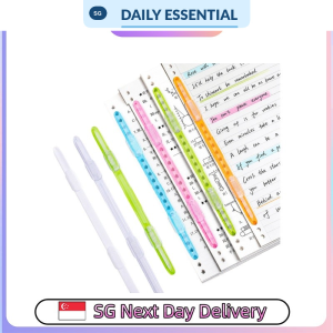 【DAILY ESSENTIAL】 Two Hole PP Paper Binding Clips | Assorted Colours | 12 or 24 Pieces