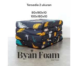 KASUR LIPAT 3 EON D23 BERGARANSI 10 TAHUN DENGAN KARTU GARANSI RESMI/SINGLE BAD BISA COD HARGA TERMURAH/TEBAL 10cm/KASUR BUSA JUMBO SUPER AWET DAN SUPER EMPUK