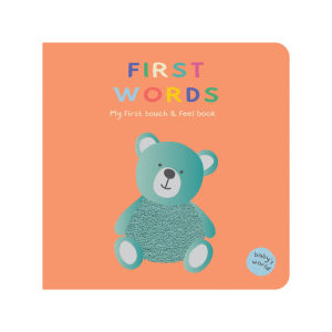 Sensory First Words Board Book With Touch & Feel