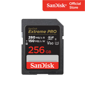 SanDisk Extreme Pro SDXC 256GB SDSDXEP V60 U3 C10 UHS-II 280MB/s R 100MB/s ( SDSDXEP-256G-GN4IN)