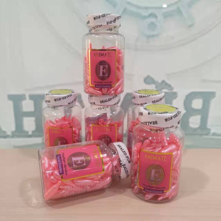 Animate Vitamin Facial Oil (70 Capsules) Lazada