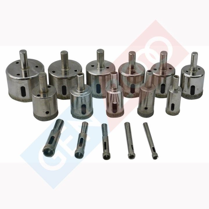 Mata Bor Kaca Keramik Granit 18 Mm Electroplated Straight Drill