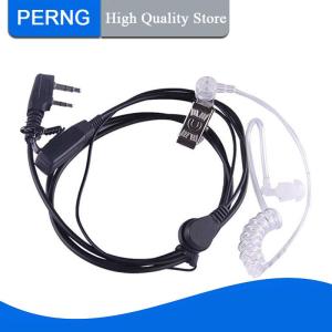 [PERNG] Tehe FBI Style Headset Earphone Earpiece Mic Security Radio Walkie Talkie Pro 2 Pin