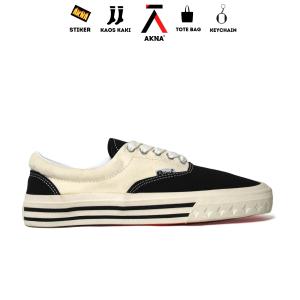 AKNA - Sepatu Daigo Black White Pria Wanita