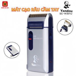 Máy Cạo Râu Khô W301U Không Dây -Lưỡi Thép Không Gỉ Pin Sạc Cạo Khô Tiện Lợi Bền Bỉ Không Đau Rát