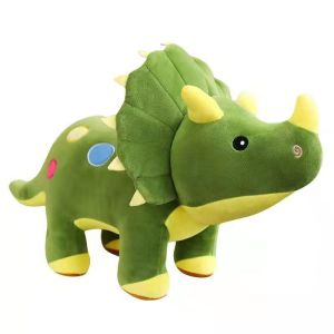 Dinosaur plush toy large-sized Tyrannosaurus Rex Triceratops Giraffe pillow doll gift for children and boys