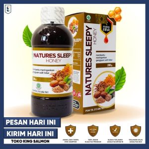 Madu Natures Sleepy Honey Untuk Mengatasi Insomnia - Obat Susah Tidur Paling Ampuh