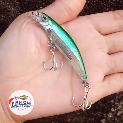 6.5cm 7g Bolinao Minnow Sinking type Fishing Casting Lures with Upgraded Stainless Hooks for Ultralight and Medium setup