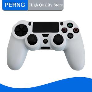 [PERNG] Tehe Soft Silicone Protective Control Cover For Playstation 4 Controller Skin PS4 Gamepad Case With Joystick Grip Caps