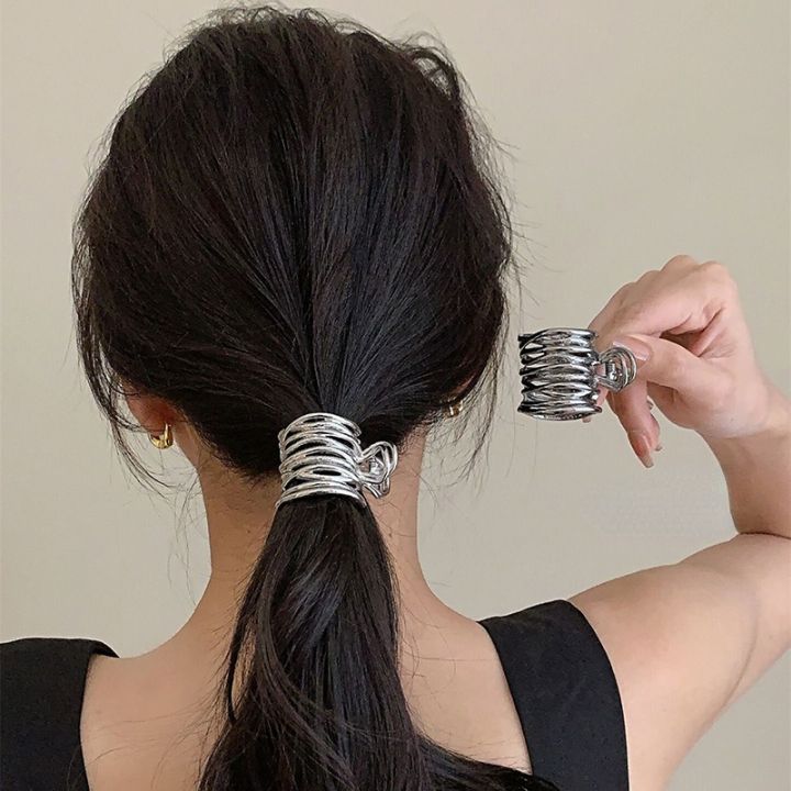 Metal Hair Clip Fixing Ponytail Simple Fashion Female Hair Clip