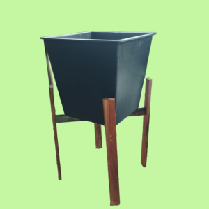 Giá đỡ chậu cây đôn chậu hoa gỗ TopChoice KT : 28 cm lọt lòng