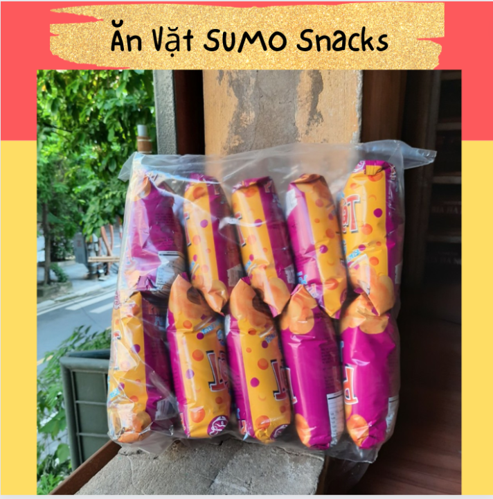 Bịch 10 gói Bim Bim Snack Phomat Miếng Oishi 35/40g-Ăn Vặt Sumo Snack ...