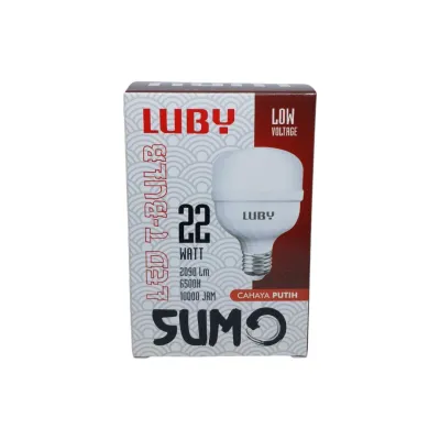 Lampu LED LUBY Sumo 12W 16W 22W 30W 40W Bohlam Bulb Cahaya Putih Cool Daylight CDL 6500K Garansi