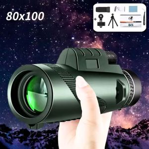 COD MOGE Teropong Jarak Jauh Monokular Zoom 80x100 with Tripod Phone Clip - MG810