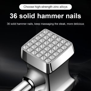 GiiMall MeatTenderizersAluminumAlloyHammer (shortened to more than 70 words without losing the original title information)