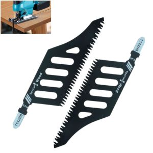 BGBJ1 5/10Pcs งานหนัก ใบเลื่อยจิ๊กซอว์ รูปทรงพิเศษ ด้ามจับรูปตัว T ใบเลื่อยตัดละเอียด ทนทาน ใบเลื่อยวงเดือน ชุดอุปกรณ์เครื่องมือไฟฟ้าไม้