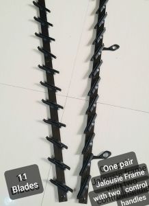 Jalousie Window Frame Strip (11-Blade) One Pair