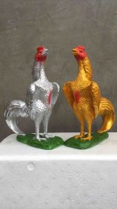 ไก่ชน ไก่เงินทอง ไก่ถวาย ไก่แก้บน ไก่ตาไข่(1คู่)