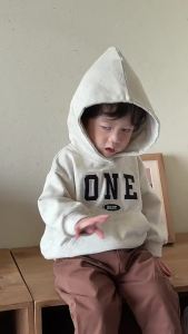 Baby Boy Spring Hooded Sweatshirt and Casual Pants 2026 Clothing Korean-style childrens clothing childrens spring outfit boys suit