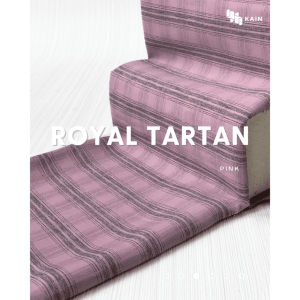 05 meter Bahan Kain Royal Tartan