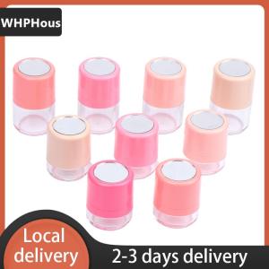 [COD] WHPHous Ship within 24 hours Mini Empty Refillable Loose Powder Box With Powder Puff Diy Cosmetic Powder Case Blusher Finishing Powder Jar Container