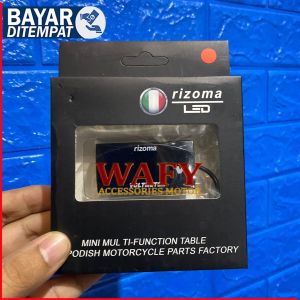 Rizoma Volt Meter Led Biru Voltmeter Aki Digital Ukur Aki Voltage