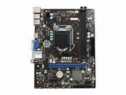 Motherboard MSI H81M-E33 Box Intel Socket LGA 1150 Lazada Indonesia