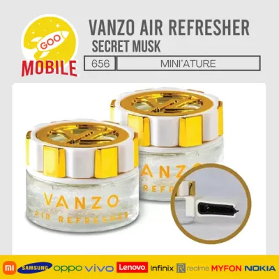 VANZO LX Dashboard Series Gel Air Freshener 65ML / 16ML Premium Dashboard Perfume Spring Fresh Fragrance Long Lasting Car Air Freshener