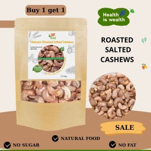 [HOT] ROASTED CASHEW NUTS WITH SALT Cashew Nuts Kasoy Nuts Roasted Premium Salted Daily Healthy Nuts