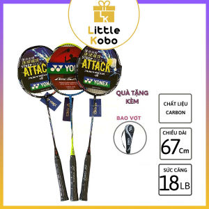 [Yo.nex] Vợt Cầu Lông Yo.nex Cao Cấp Lực Căng Dây 18Lbs Tặng Túi Chống Sốc Phụ Kiện Thể Thao Badminton - Little Kobo