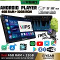 Evean 2Din Android Head Unit Car Stereo With Cooling Fan (4GB RAM+32GB) Car Radio Wireless Carplay Wireless Android Auto Bluetooth Multimedia Player Wifi GPS. 