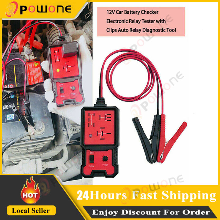 Universal 12V Car Relay Tester Electronic Car Relay Tester For Car